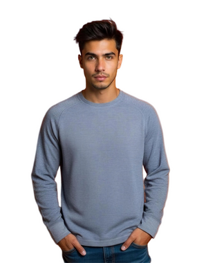 2/$20 Banana Republic Blue Long Sleeve Crewneck Pullover Shirt NWT